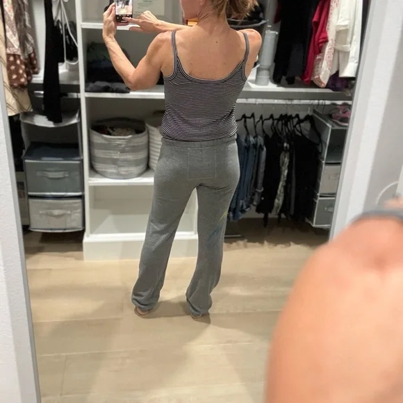 Aviator Nation Gray Sweatpants with Lightning REALLY SOFT - Picture 8 of 8